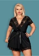 Халатик Obsessive кружевной размер L/XL (03816000015000000) - изображение 3