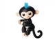 Ручна інтерактивна мавпочка Happy Monkey Fingerling 130x75х75 мм Чорний (SN9QI1757) - зображення 1