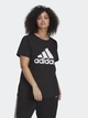 Футболка женская Adidas W Inc Bl T GS1378 1X Черная (4064055447452) - изображение 1
