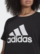 Футболка женская Adidas W Inc Bl T GS1378 1X Черная (4064055447452) - изображение 4