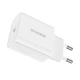 Адаптер сетевой BOROFONE BA57A Easy Speed Type-C, 20W, 3A, белый - изображение 3