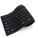 Клавіатура провідна KEYBOARD X3 Чорна ігрова водонепроникна силіконова з російською розкладкою для ПК та ноутбука - зображення 4