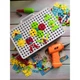 Детский пластмассовый конструктор Creative Puzzle 4 in 1 151 элемент, с шуруповертом - изображение 5