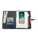 Блокнот, бизнес-ежедневник с флешкой 16 Гб и беспроводной зарядкой Powerbank с ручкой Темно-серый - зображення 10