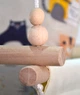 Детская качеля Infancy «Котики» молочная основа от 7 месяцев до 5 лет - изображение 6