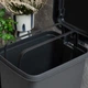 Відро для сміття MVM з кришкою та педаллю BIN-01 30 л Антрацит (BIN-01 30 л ANTHRACITE) - изображение 5