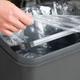 Відро для сміття MVM з кришкою та педаллю BIN-01 30 л Антрацит (BIN-01 30 л ANTHRACITE) - изображение 7