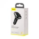 FM модулятор АЗУ Baseus S-13 Bluetooth FM Launcher 2,4 A 2USB + Type-C black (CCTM-B01) - изображение 4