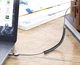 Аудио-адаптер Bluetooth aux гарнитура в машину адаптер HOCO DUP02 In-car BT audio receiver spring cable Black - изображение 4
