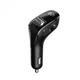 Автомобильный FM-трансмиттер (FM-модулятор) Baseus Streamer F40 AUX Bluetooth 5.0 MP3 c функцией зарядного устройства Dua l-USB 3А (CCF40-01) - изображение 1