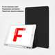 Силиконовый чехол Fruct Protect Plus для iPad 10.2 2019/2020/2021/2022 Противоударный с держателем для стилуса Черный - изображение 2