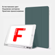 Силиконовый чехол Fruct Protect Plus для iPad 9.7 (2017-2018) Противоударный с держателем для стилуса Темно-зеленый - изображение 2