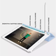 Силиконовый чехол Fruct Protect Plus для iPad 10.2 2019/2020/2021/2022 Противоударный с держателем для стилуса Голубой - изображение 5