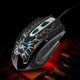 Проводная игровая клавиатура и оптическая мышь комплект KeyBoard V100 Черная геймерская для компьютера с LED подсветкой интерфейс USB (47494) - изображение 6