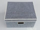 Коробка для зберігання BS SGG35 35×30×20 см сірого кольору - зображення 2