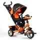 Велосипед дитячий Триколісний Best Trike 6588 з фарою, Помаранчевий - зображення 3