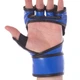 Перчатки для смешанных единоборств Zelart Heroe MMA 0397 размер L Blue - изображение 3