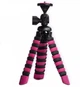 Штатив гибкий для камеры, GoPro Alitek Flexible Black-Pink (62104) - изображение 1