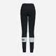 Спортивные штаны женские Joma Crew Iv 901048.102 XS Черные с белым (8424309067885) - изображение 2