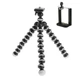 Штатив гнучкий / трипод для телефону з тримачем, камери, фотоапарата Alitek Flexible Black/white M (620330) - зображення 1
