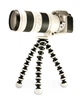 Гибкий штатив, трипод для смартфона, GoPro, камеры + держатель Alitek Flexible Black/white L (621020) - изображение 9