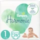 Підгузник Pampers Harmonie Newborn Розмір 1 (2-5 кг) 26 шт (8006540156155) - зображення 1