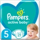 Підгузник Pampers Active Baby Junior Розмір 5 (11-16 кг), 21 шт (8006540033043) - зображення 1