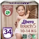 Підгузник Libero Touch 5 10-14 кг 34 шт (7322541092003) - зображення 1