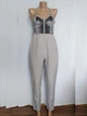 Комбинезон женский облегающий серый с открытой спиной Missguided (размер 44-46 (S, UK10, EU38, US6)) - изображение 6