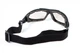 Фотохромные самозатемняющиеся мотоочки Global Vision Shorty 24 clear photochromic затемняются от прозрачного до серого - изображение 9