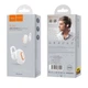 Бездротова гарнітура Hoco E28 Cool road bluetooth headset White - зображення 2