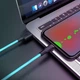Кабель Hoco X21 Plus USB to MicroUSB 1m черно-голубой - изображение 2