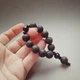 Пальчикові чотки Mala Moon на 10 каменів вулканічної лави (R73) - изображение 2