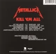 METALLICA – Kill `Em All (CD, Digisleeve, U.S.A.) - изображение 2