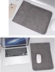Чехол конверт для ноутбука из Эко-замши DDC для Macbook Air Pro 13"-14" Темно-серый (DDC-PU05) - изображение 7