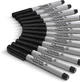 Маркеры перманентные лайнеры Sharpie Permanent Markers, Ultra Fine Point Черный 12 шт. (‎37001) - изображение 2