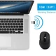 Беспроводная оптическая компьютерная мышь Wireless Mouse G108 Черная - изображение 5