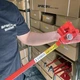 Ручной станок ​для гибки арматуры, арматурогиб AFACAN 10EB Красный - изображение 8