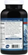 Рыбий жир Norwegian Super Omega·3 Gems Fish Oil Carlson Labs 1200 мг 180 капсул (CAR137) - изображение 6