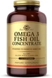 Рыбий жир Omega-3 Fish Oil Concetrate Solgar концентрат 240 капсул (SOL229) - изображение 2
