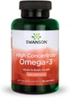 Омега-3 высокой концентрации High Concentrate Omega-3 EFAs Swanson 720 мг 120 капсул (SW046) - изображение 1