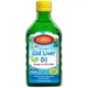 Риб'ячий жир з печінки тріски для дітей Norwegian Cod Liver Oil for Kids Carlson Labs лимон 250 мл (CAR106) - зображення 1
