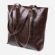 Жіноча сумка шкіряна Shvigel leather-16370 Коричнева - зображення 1