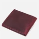 Портмоне кожаное Shvigel leather-16457 Бордовый - изображение 2