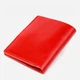 Портмоне кожаное Shvigel leather-16503 Красное - изображение 2