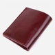 Портмоне шкіряне Shvigel leather-16505 Бордовий - зображення 2