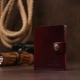Портмоне шкіряне Shvigel leather-16505 Бордовий - зображення 7