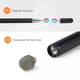 Стілус універсальний Goojodoq 2 в 1 Capacitive Fiber Mini Metal Grey - зображення 3