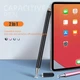 Стілус універсальний Goojodoq 2 в 1 Capacitive Fiber Mini Metal Grey - зображення 6