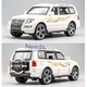 Машинка Mitsubishi Pajero игрушка моделька металлическая коллекционная 15 см Белый (2088292) - изображение 5